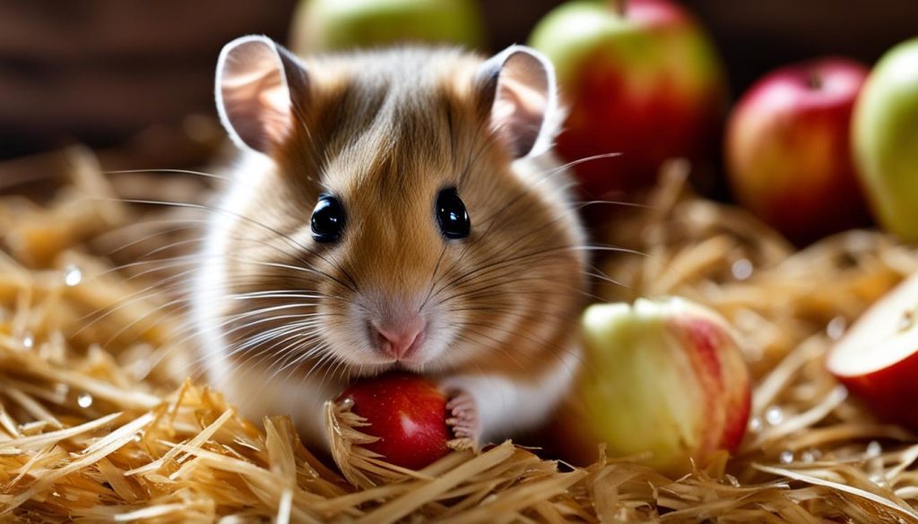 apple treats for hamsters