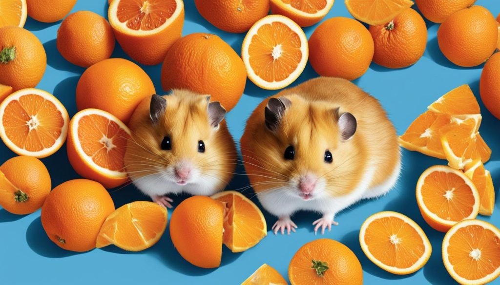 can hamsters eat oranges