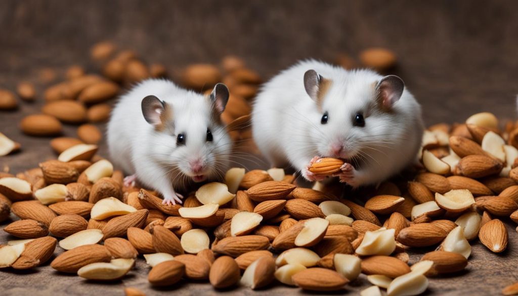 hamsters and almonds compatibility