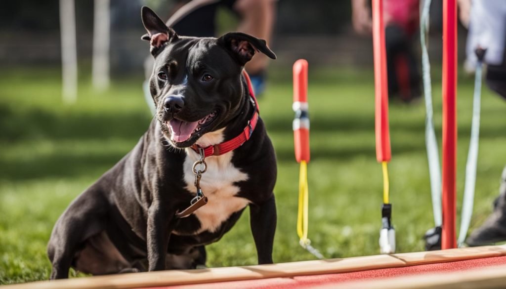 Staffordshire Bull Terrier training