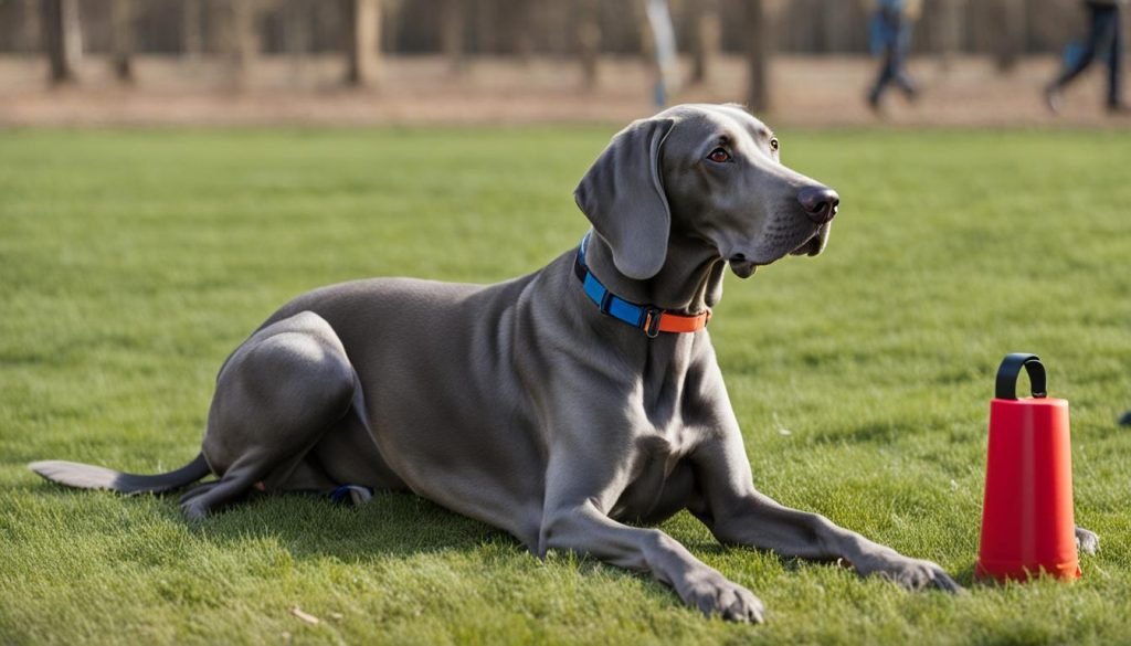 Weimaraner training