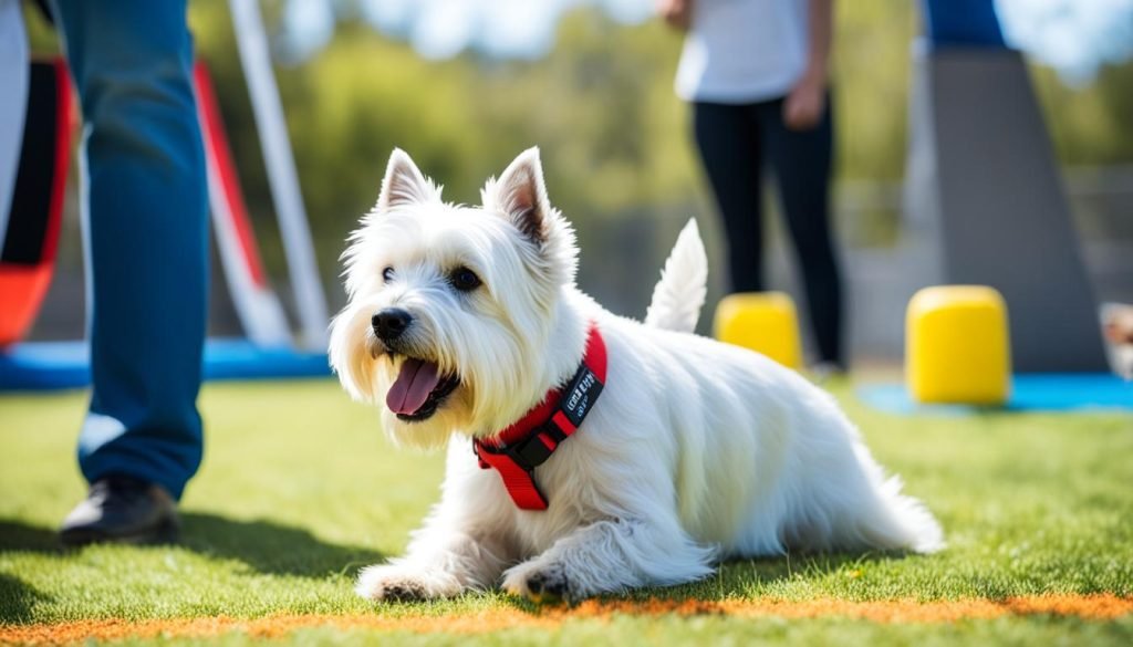 West Highland White Terrier training