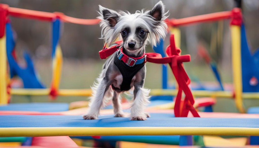 chinese crested puppy training