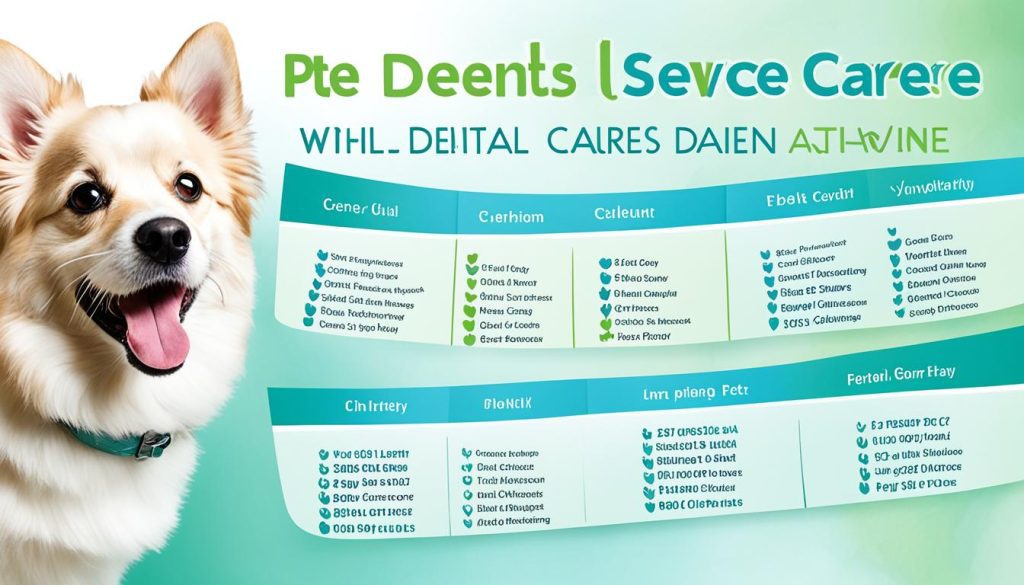 pet dental care services pricing