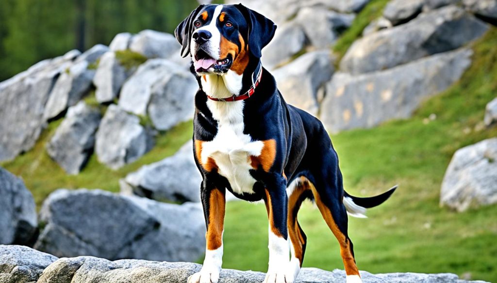 Greater Swiss Mountain Dog physical description