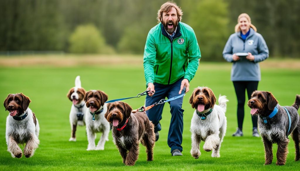 Training Wirehaired Pointing Griffons