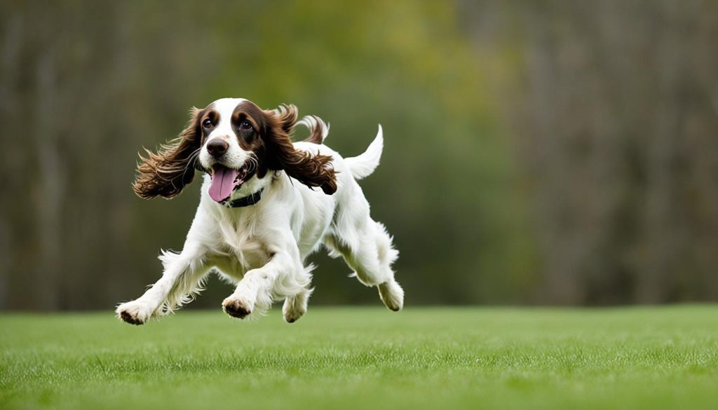 exercise requirements of English Cocker Spaniels