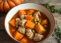 Homemade Chicken and Pumpkin Stew Dog Food Recipe