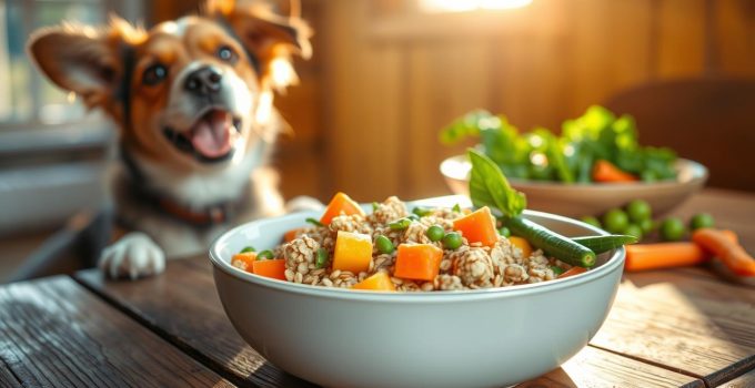 Egg and Oat Mix Dog Food Recipe for Healthy Pups