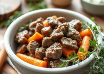 Homemade Lamb and Carrot Stew Dog Food Recipe