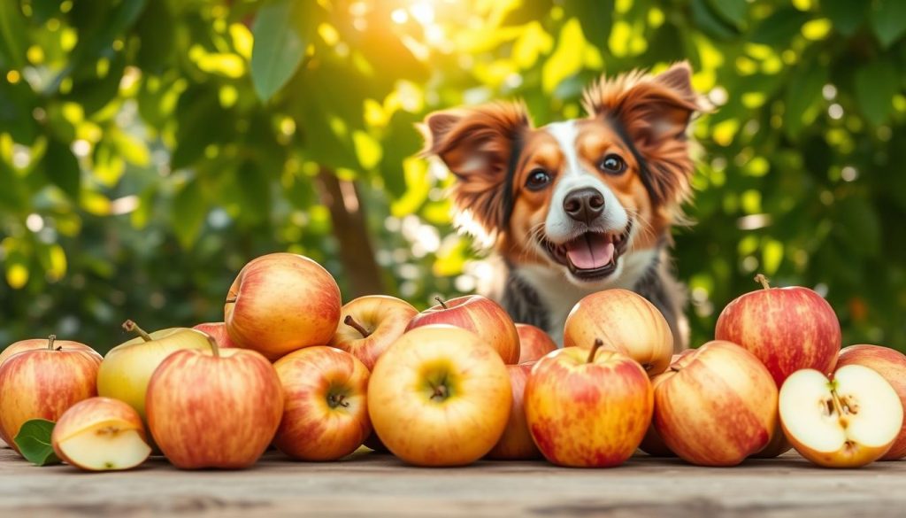 Nutritional benefits of apples for dogs