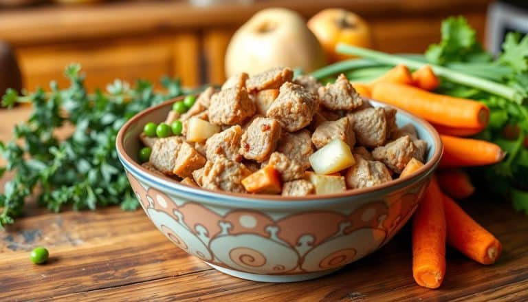 Picture of Pork And Apple Stew Dog Food Recipe For Healthy Pups