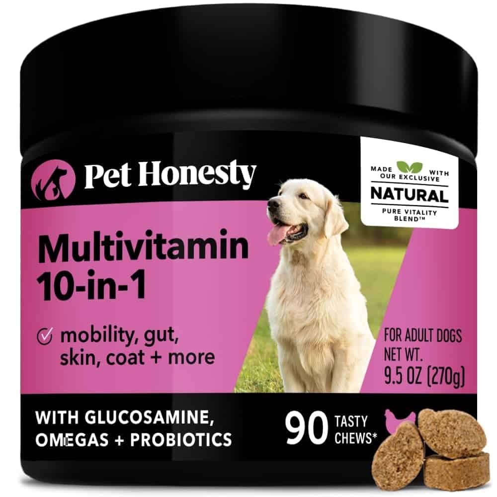 Best Supplement for Dog Shedding: Top Picks for a Healthy Coat 10 Pet Honesty Dog Multivitamin