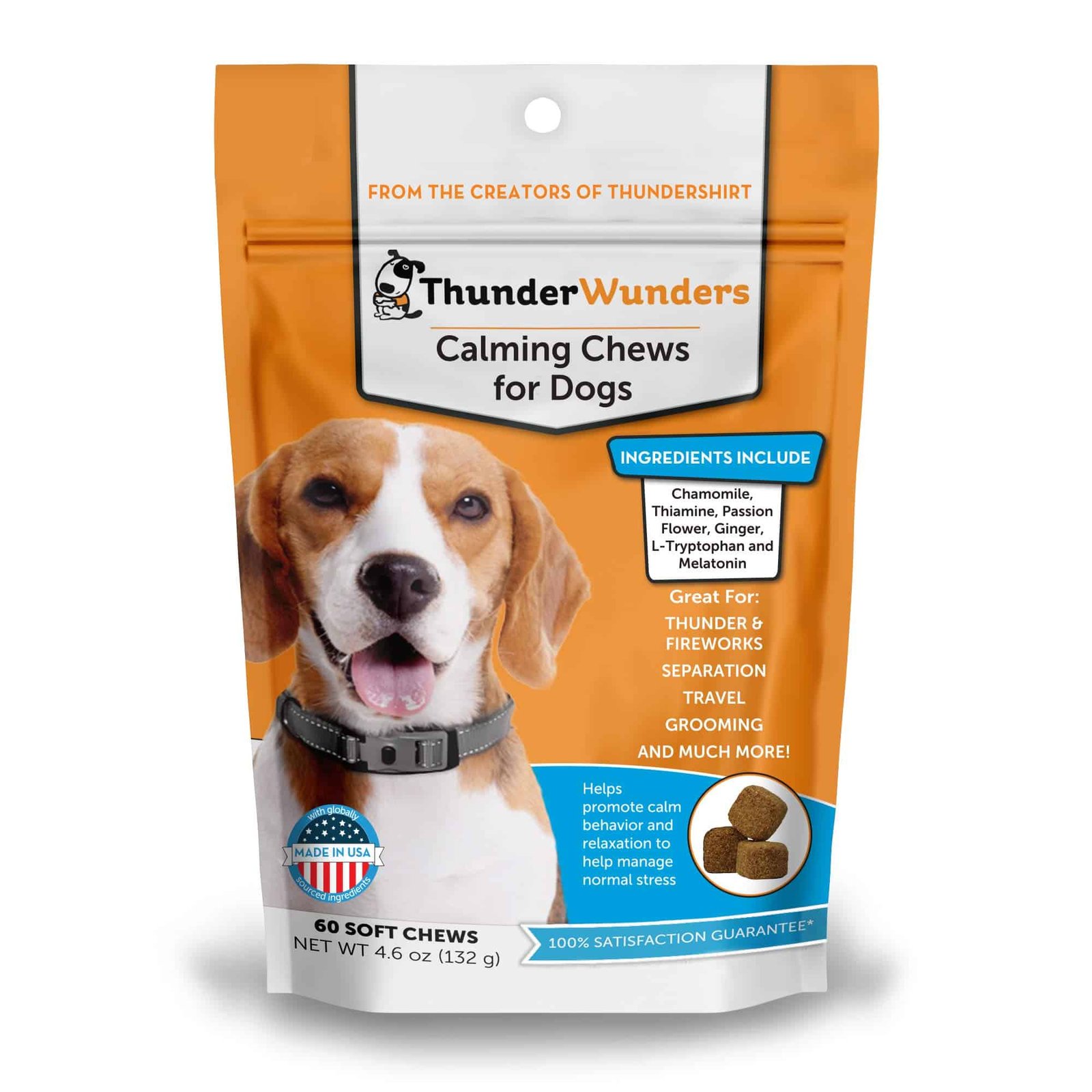 8 Best Calming Chews for Puppies in 2025 7 ThunderWunders Calming Chews for Dogs