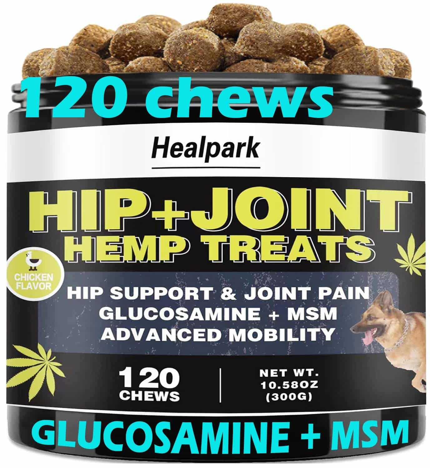 Best Joint Supplement for Dogs with Hip Dysplasia: Top Picks in 2025 4 Healpark Hemp Hip and Joint Supplement for Dogs