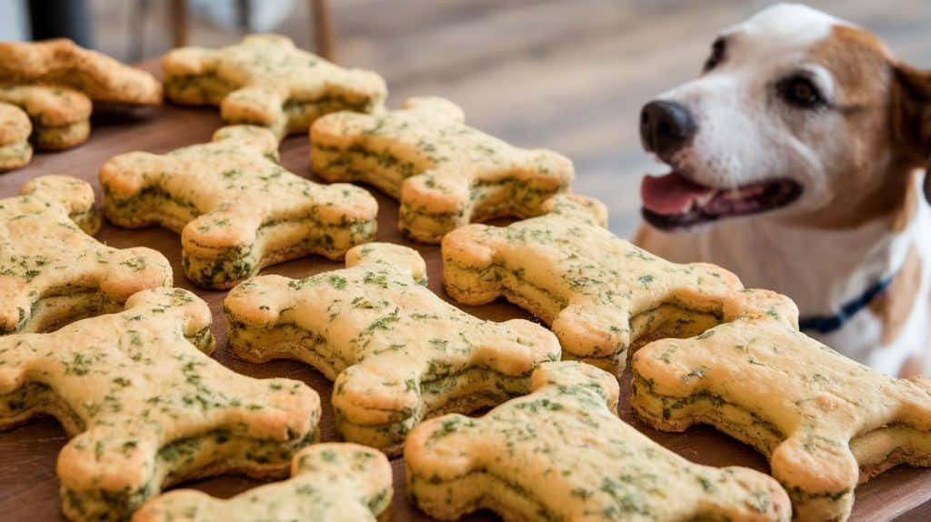 Mint and Parsley Dog Treats