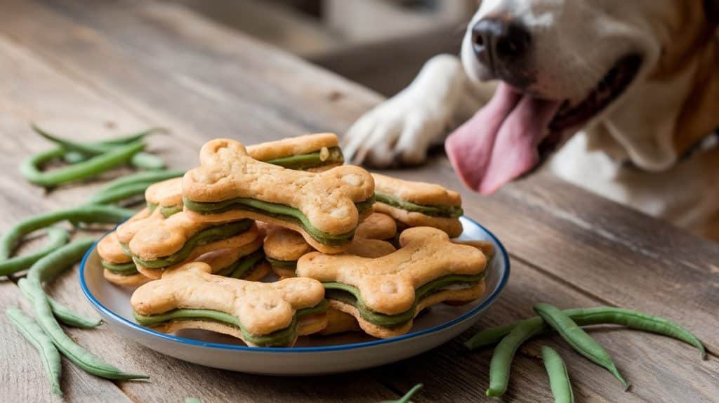 Green Bean and Chicken Dog Treats
