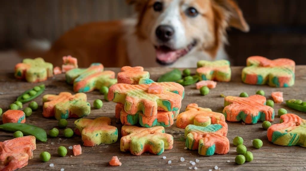 Salmon and Sweet Pea Dog Treats