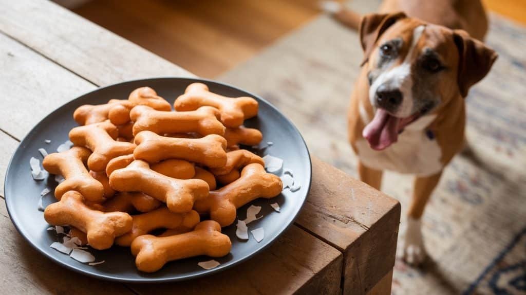 Coconut and Sweet Potato Dog Treats