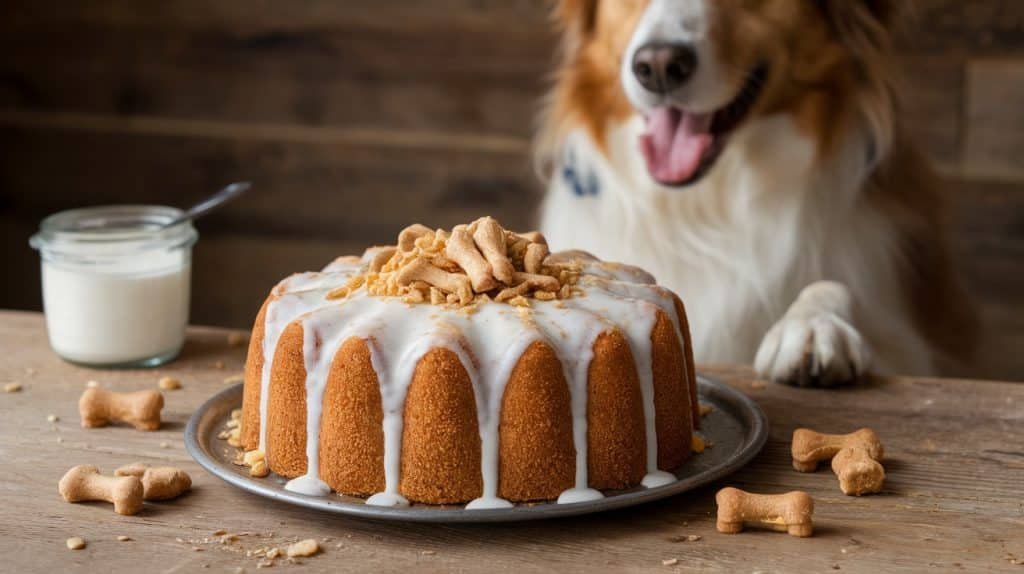 Honey and Yogurt Cake For Dogs
