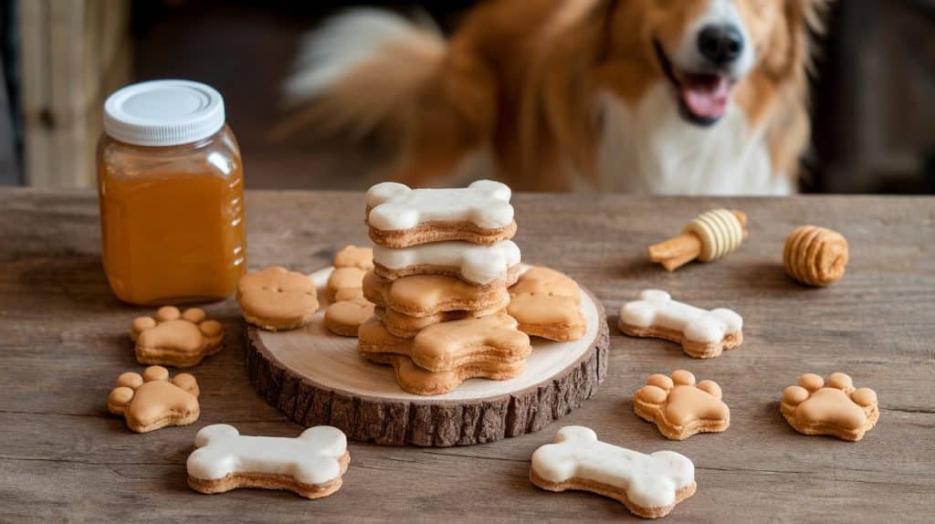 Peanut Butter and Honey Dog Treats