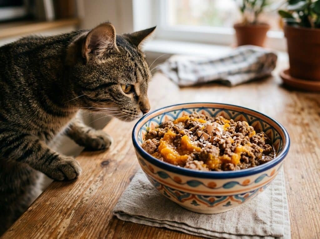 Beef & Eggshell Calcium Cat Food