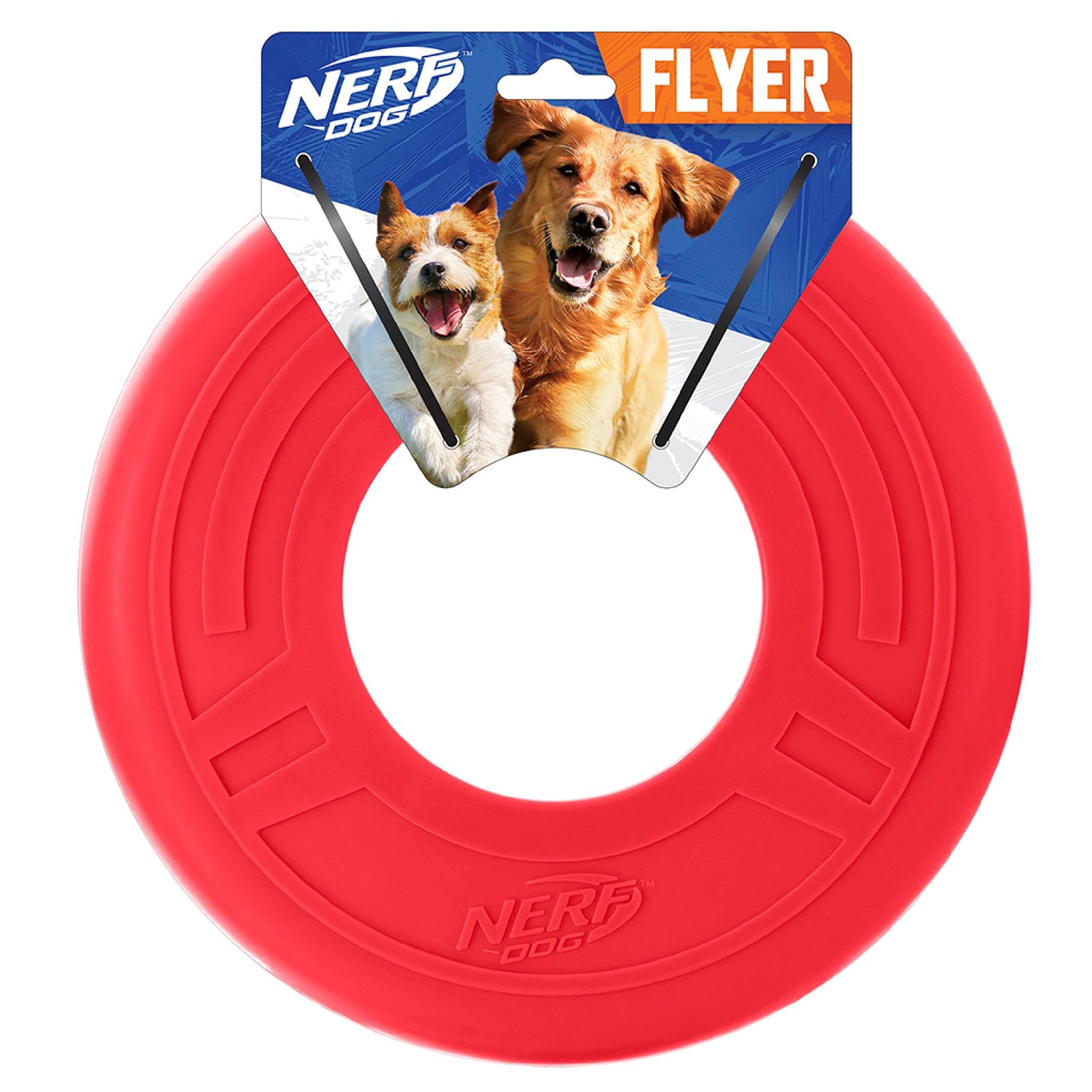 7 Best Dog Frisbees for Playful Pups 5 Nerf Dog Atomic Flyer Dog Toy